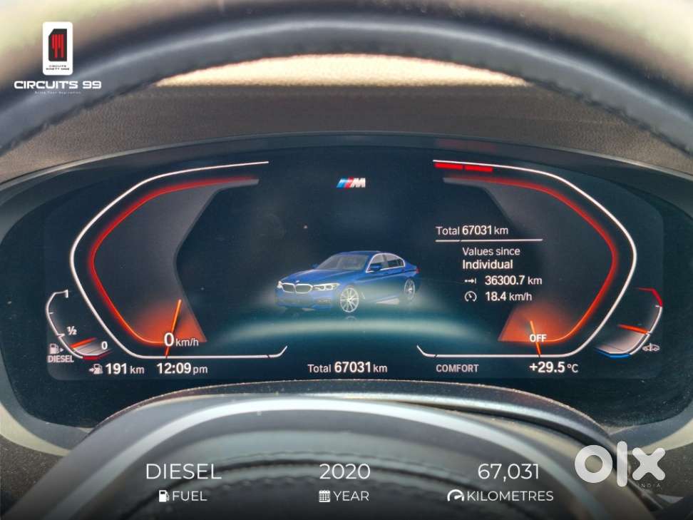 Bmw 5 Series 3.0 530d M Sport, 2020, Diesel