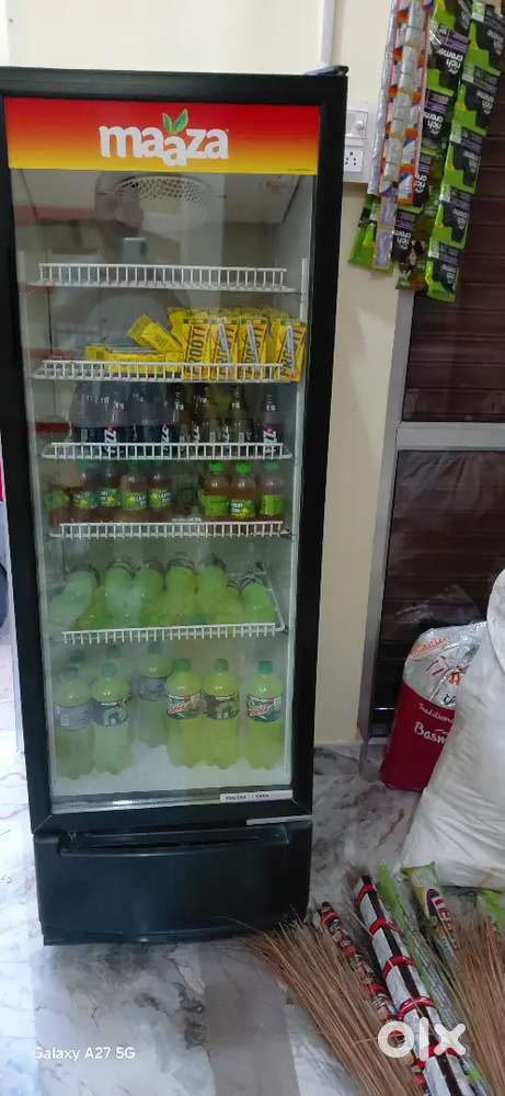 Glass fridge
