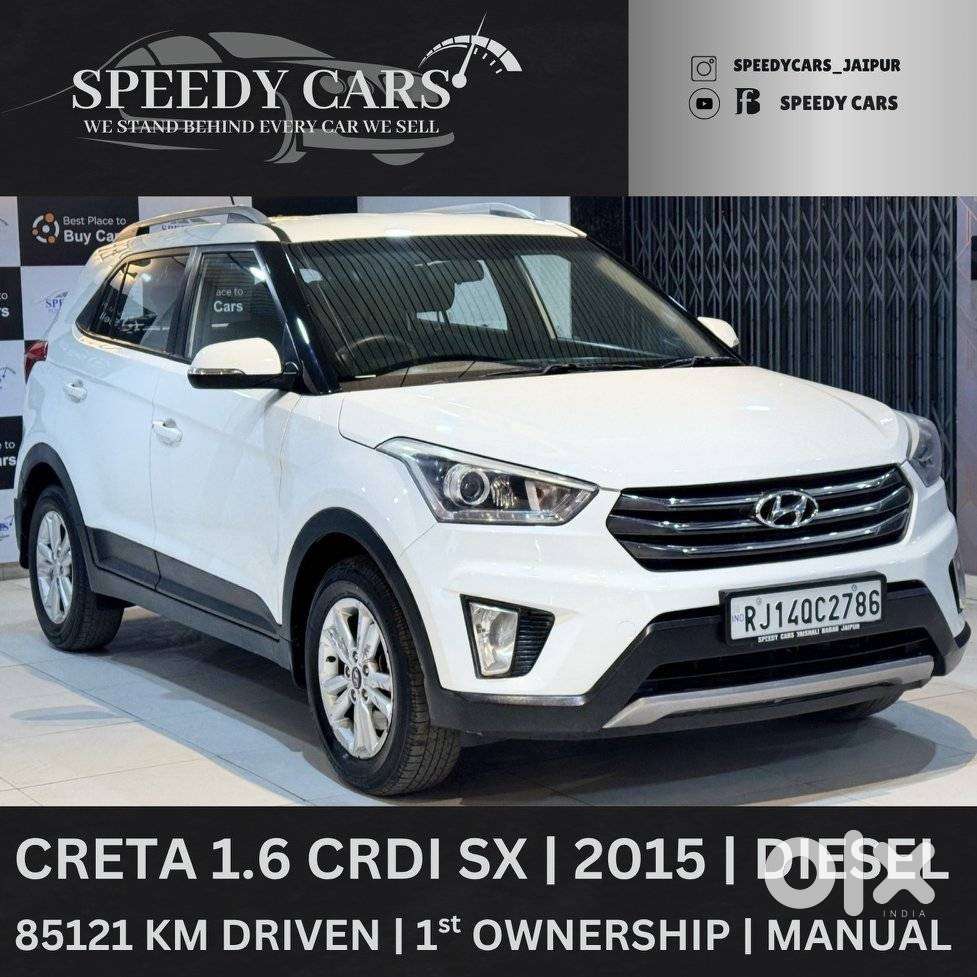 Hyundai Creta 1.6 Crdi Sx, 2015, Diesel