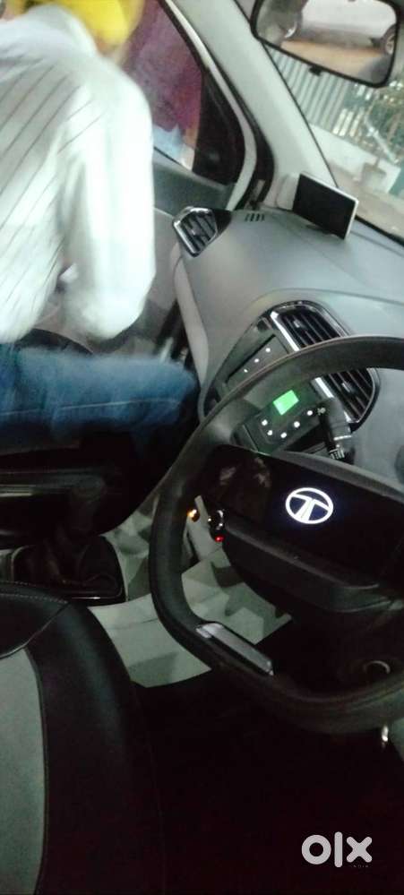 White Petrol 2025 Tata Tiago