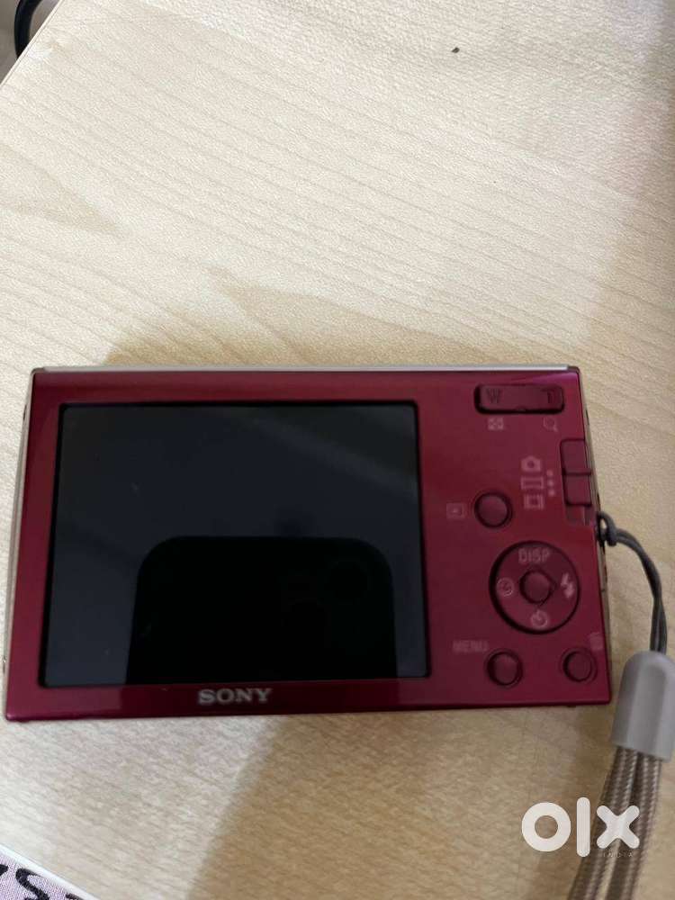 Red SONY CyberShot Camera New