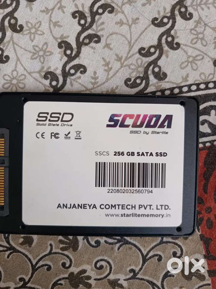 SSD SATA 256 GB SCUDA