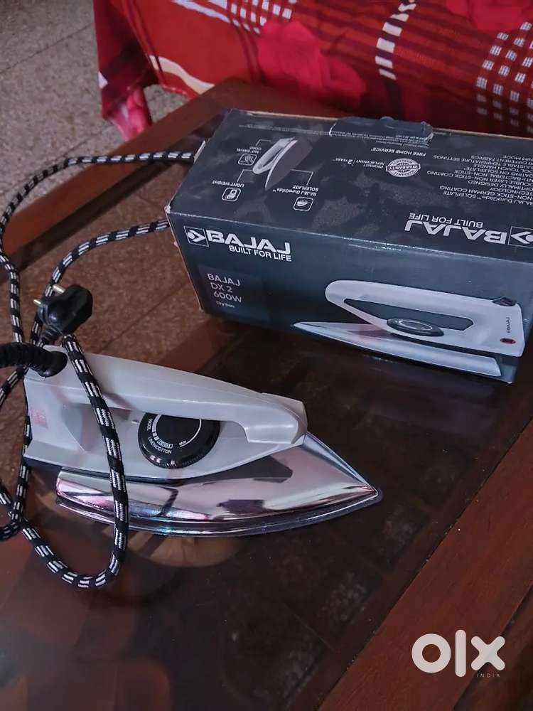 Press dry iron