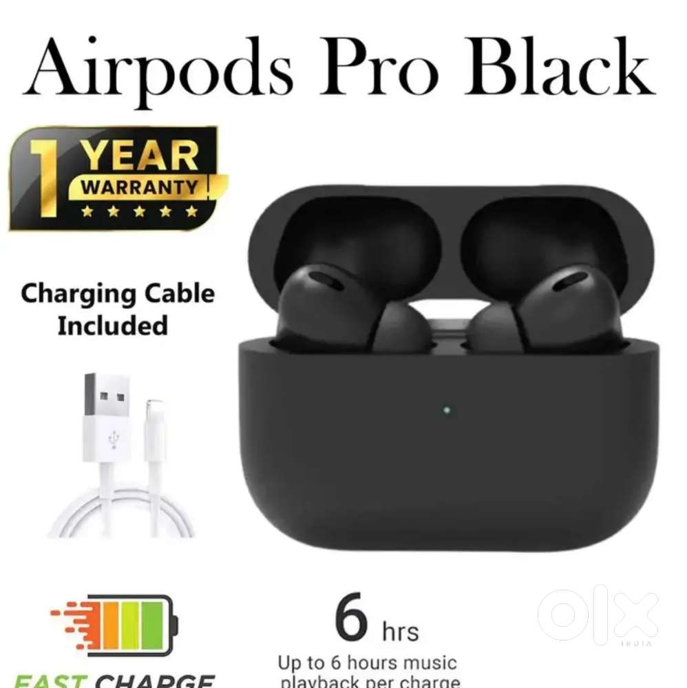 TWS Airpod Black, Airpod

Pro, Wired Headphone, Wired Ear phone
