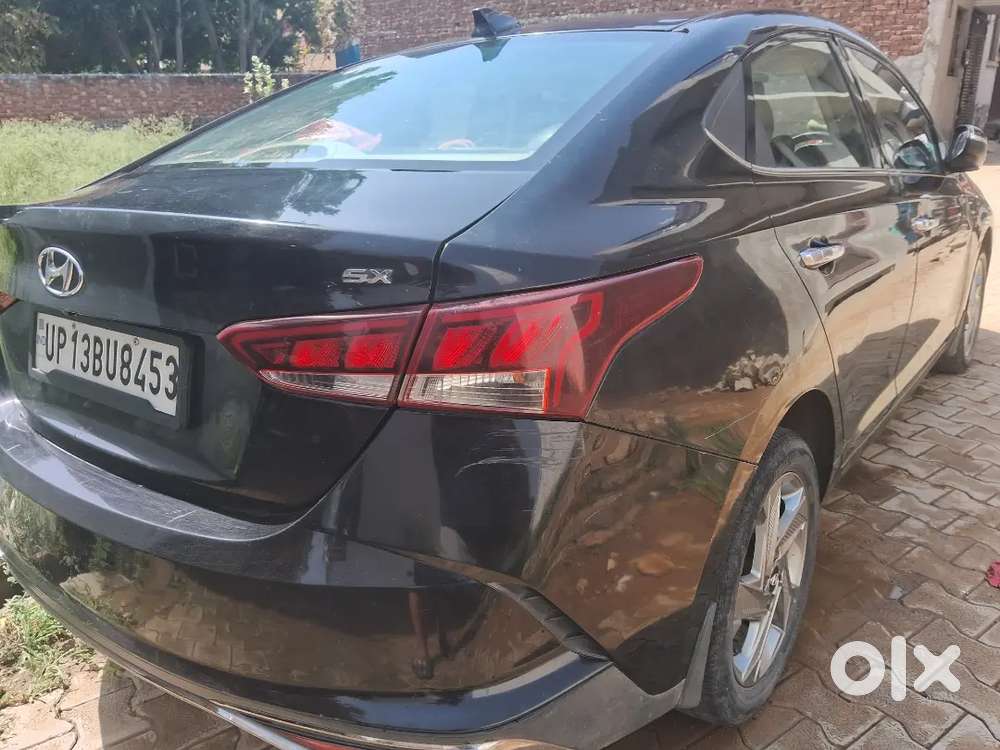 Sirf 10,00000 Mei Black Verna Sx Push Button Start And Sunroof Model