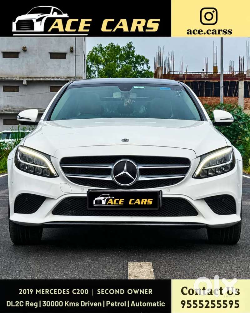 Mercedes-benz C-class C 200 Progressive, 2019, Petrol