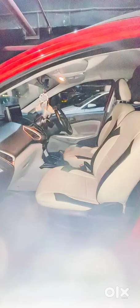 Ford Ecosport Orange Colour Well Mantain Good Condition