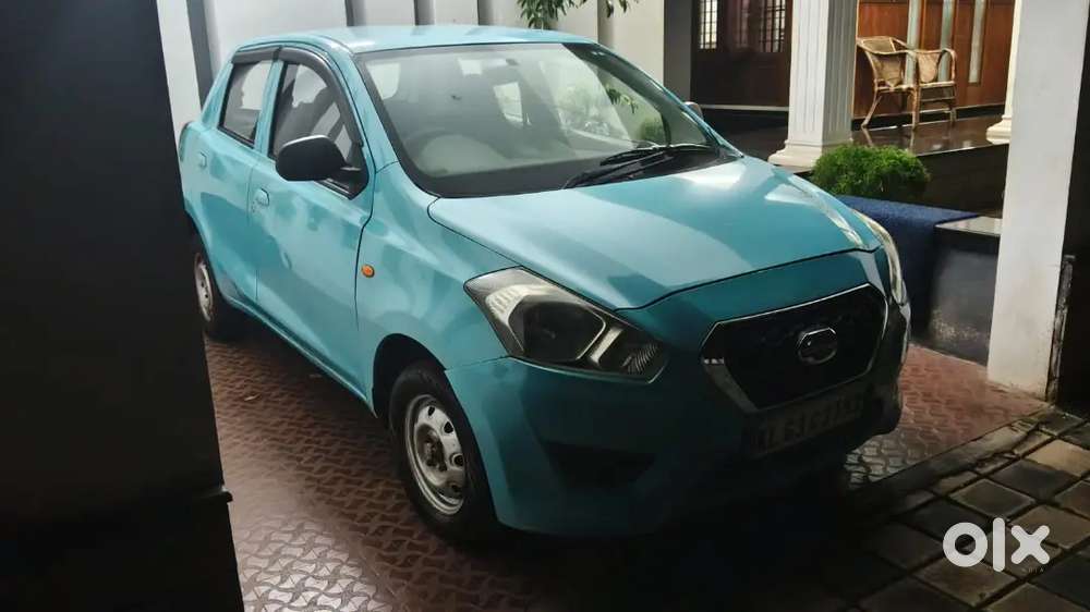 Datsun Go 1.2 T 2014 Renault Nissan Sky Blue Colour Hatch Back For 5