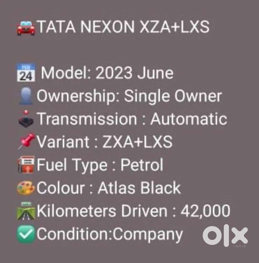 Tata Nexon 2023 Petrol Automatic