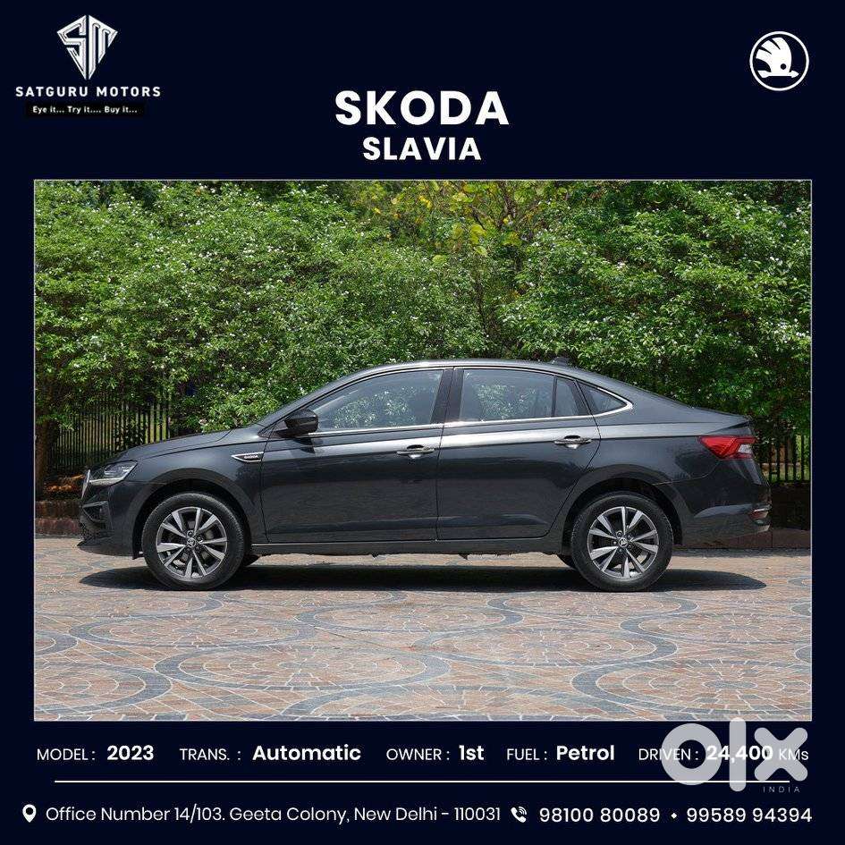 Skoda Slavia 1.0 Tsi Style At, 2023, Petrol
