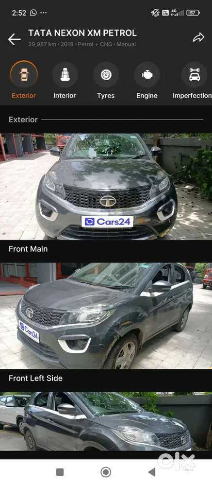 Tata Nexon 2018 Cng & Hybrids 40000 Km Driven