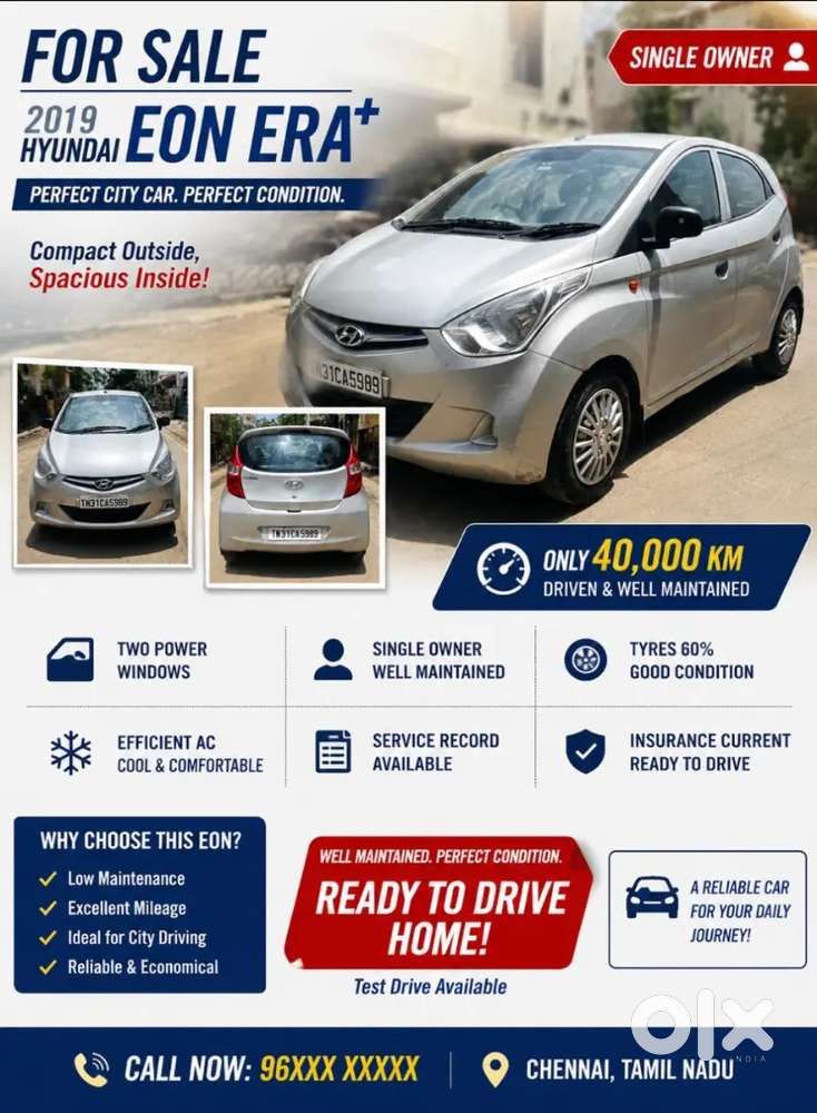 Hyundai Eon 0.8 Era Plus 2019