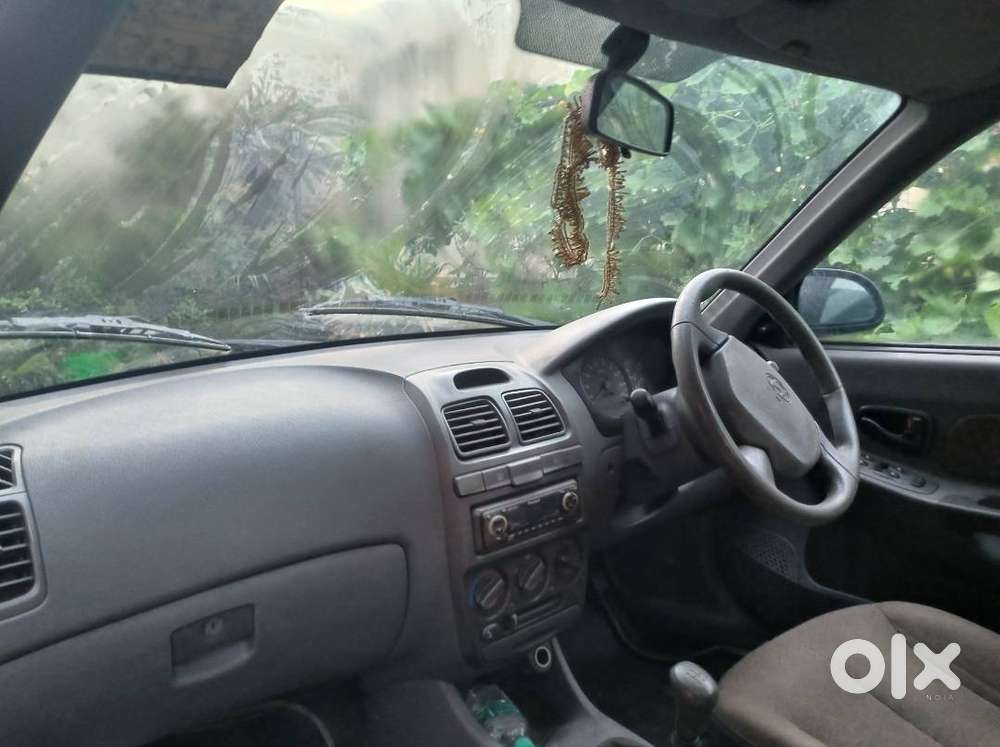Black Hundai  Accent Car