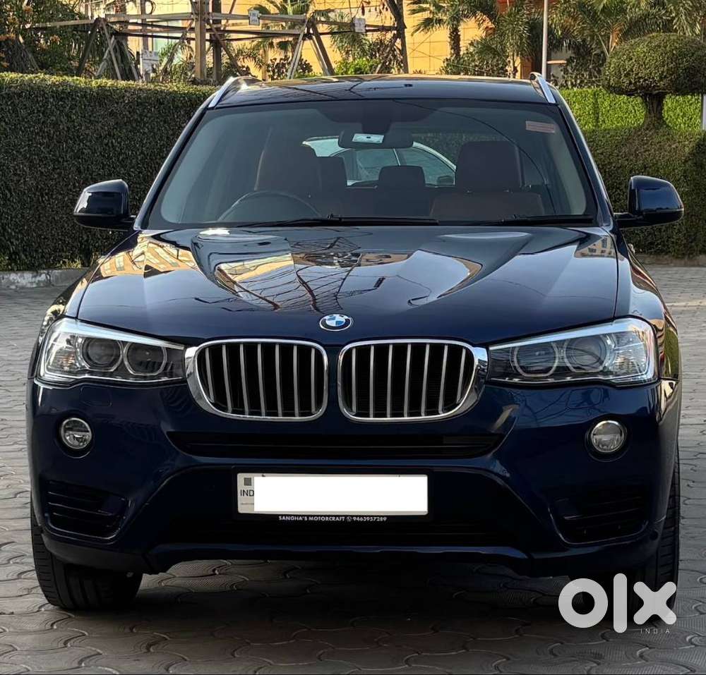 Bmw X3 2017 Xdrive 20d 98000 Kms Chandigarh Registration.