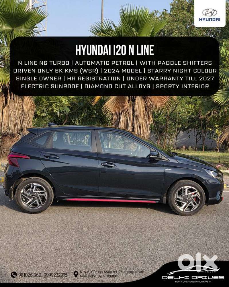 Hyundai I20 N Line N6 1.0 Turbo Dct, 2024, Petrol