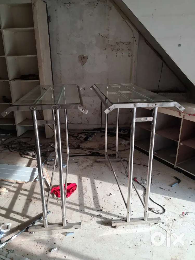 Stainles steel stand for shop