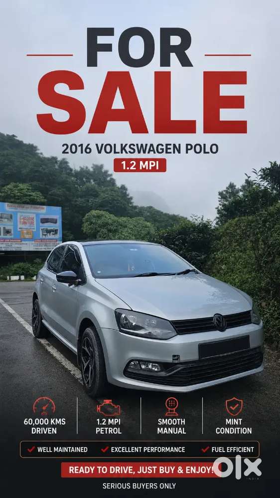 Volkswagen Polo 2016 Petrol Well Maintained