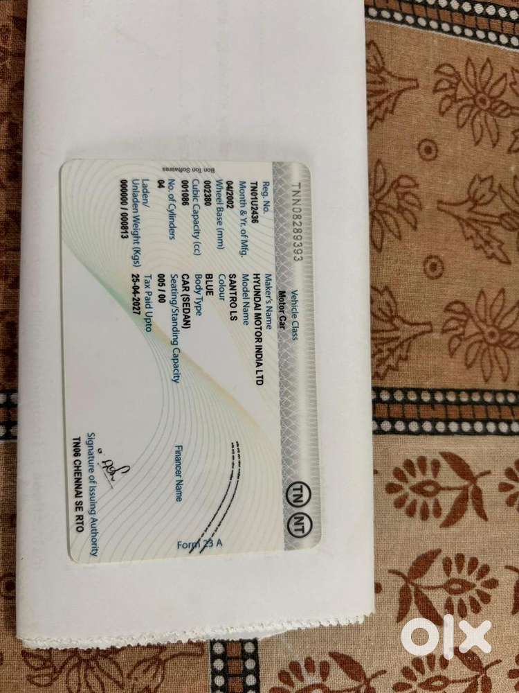 Hyundai Santro Xing 2002 Petrol Good Condition
