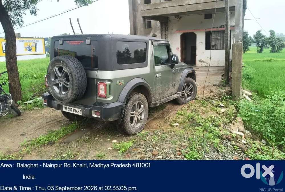 Mahindra Thar 2023 Diesel 40000 Km Driven