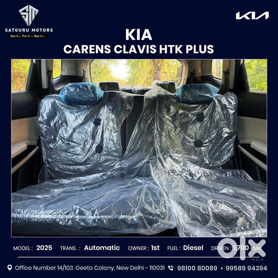 Kia Carens Clavis Htk Plus Dct, 2025, Diesel