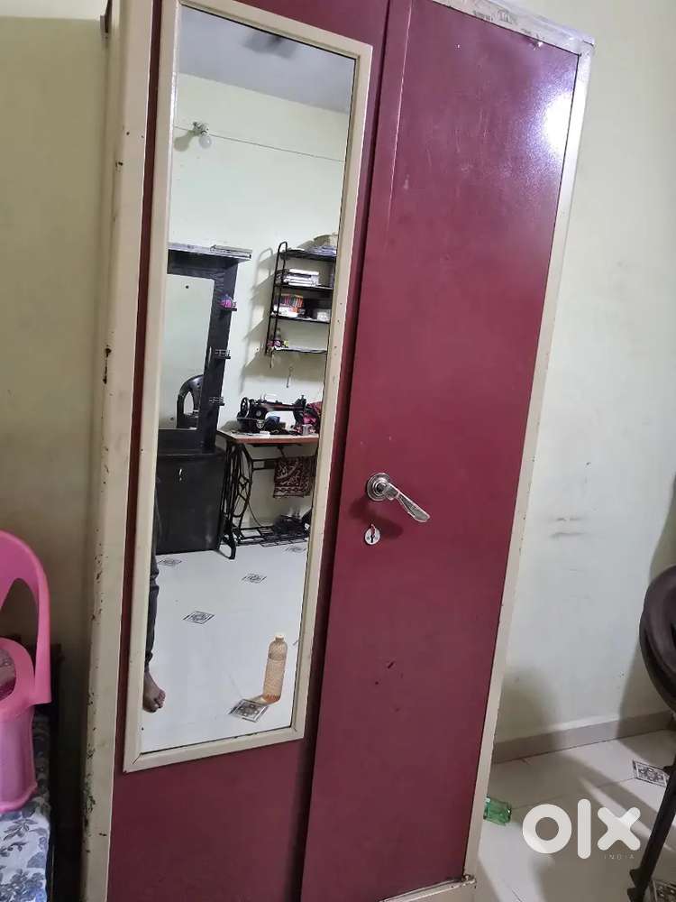 Sofa, bed and cupboard