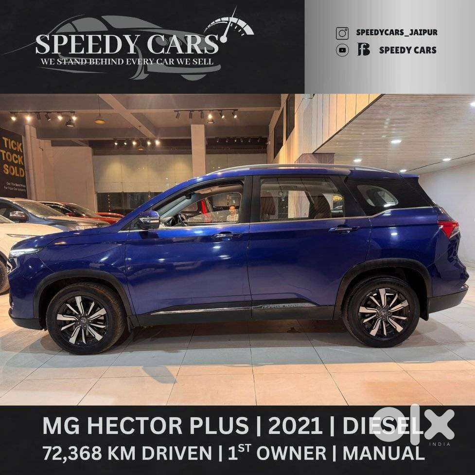 Mg Hector Plus 2.0 Select Diesel Turbo 7 Str, 2021, Diesel