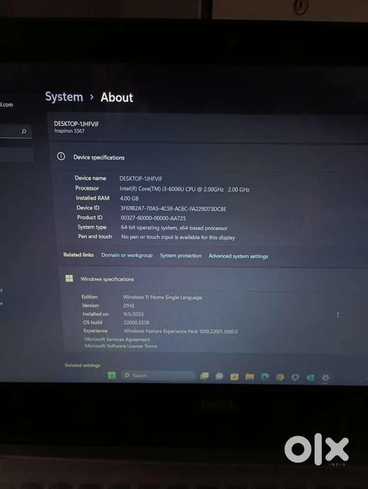 Dell laptop