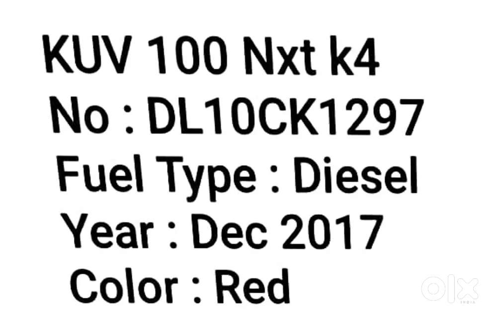 Mahindra Kuv100 Nxt December 2017