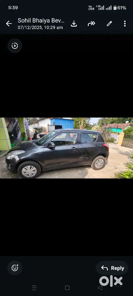 Suzuki Swift Vxi 2014  2nd Owner Singal Hand Drive