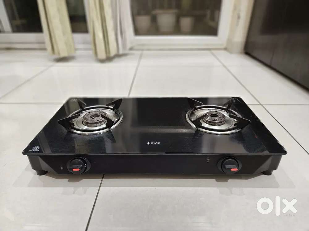 2 burner Elica gas stove