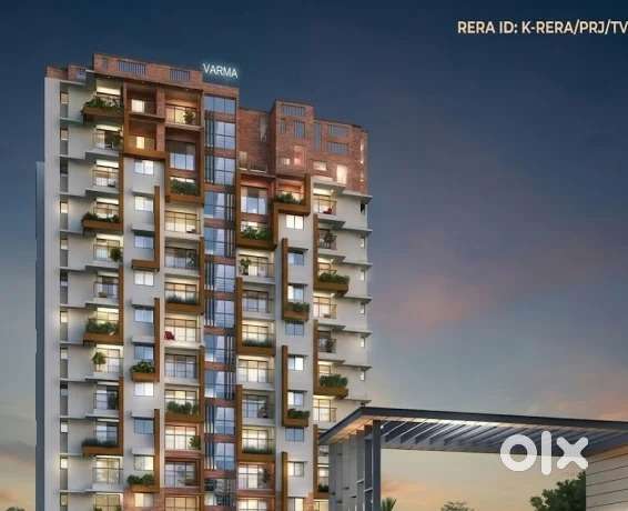 2,3 BHK Flats for Sale in Jagathy, Thiruvananthapuram