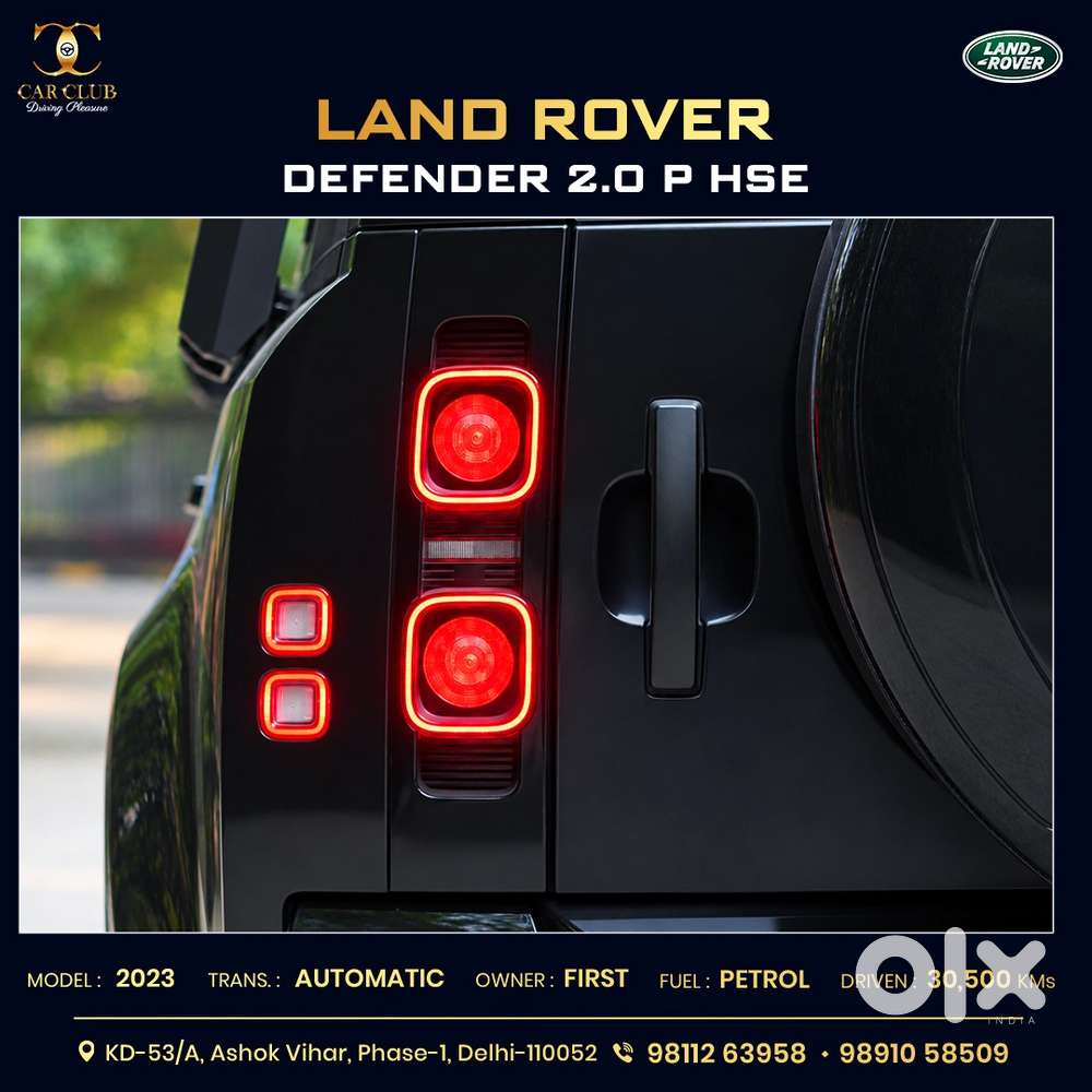 Land Rover Defender 2.0 110 Hse, 2023, Petrol