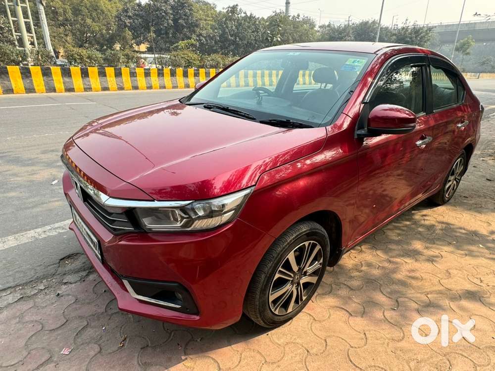 Honda Amaze Vx Cvt Automatic (top Model)  Oct 2021  Cherry Red