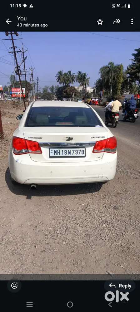 Chevrolet Cruze 2010 Diesel 95430 Km Driven