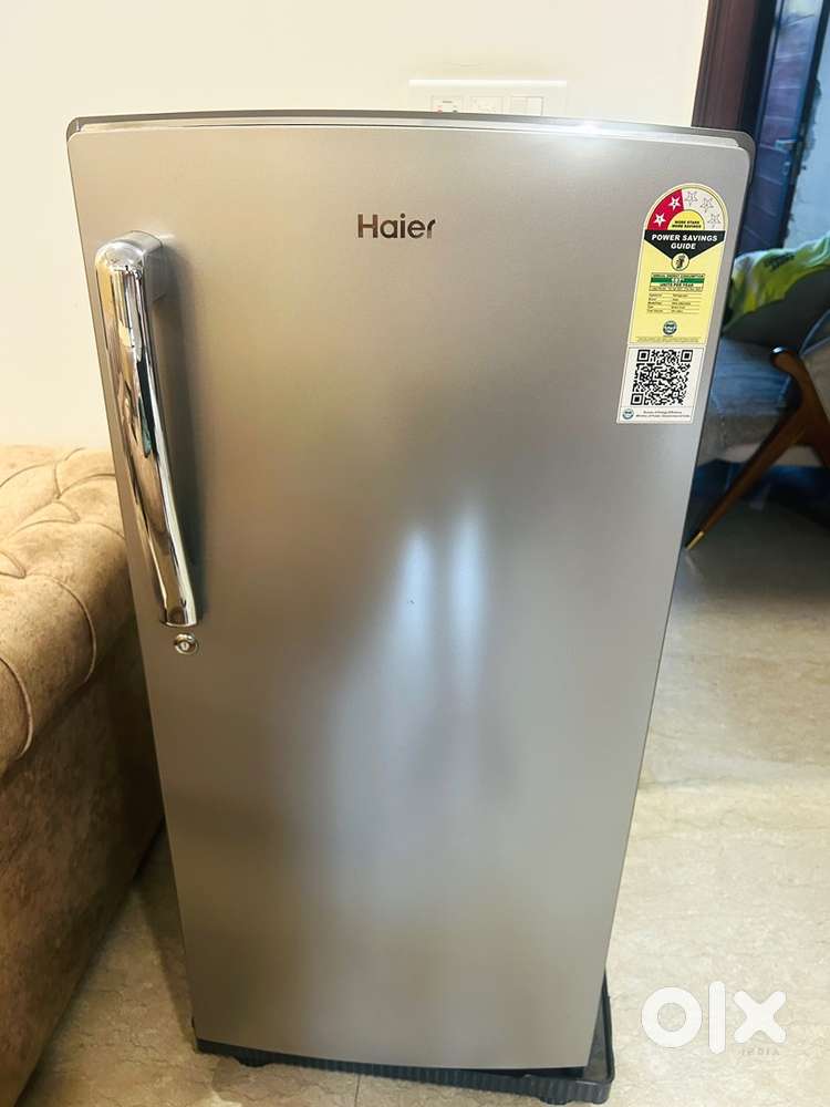 185 Liters Haier Refrigerator, 2 years old, 9900