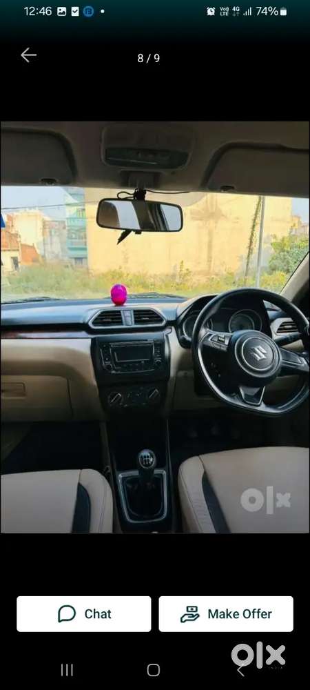 Maruti Suzuki Dzire 2017 Cng & Hybrids 98000 Km Driven