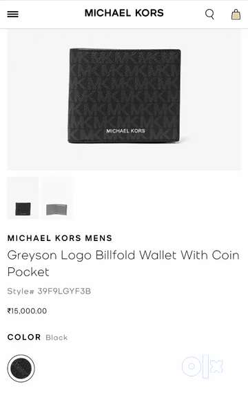 Men s branded Michael Kors wallet from USA Men 1758674732