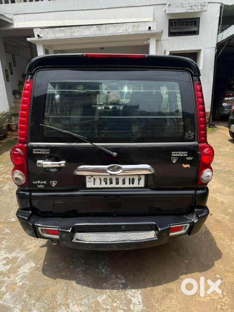 Mahindra Scorpio Black 2013 Fancy Number Diesel Well Maintained