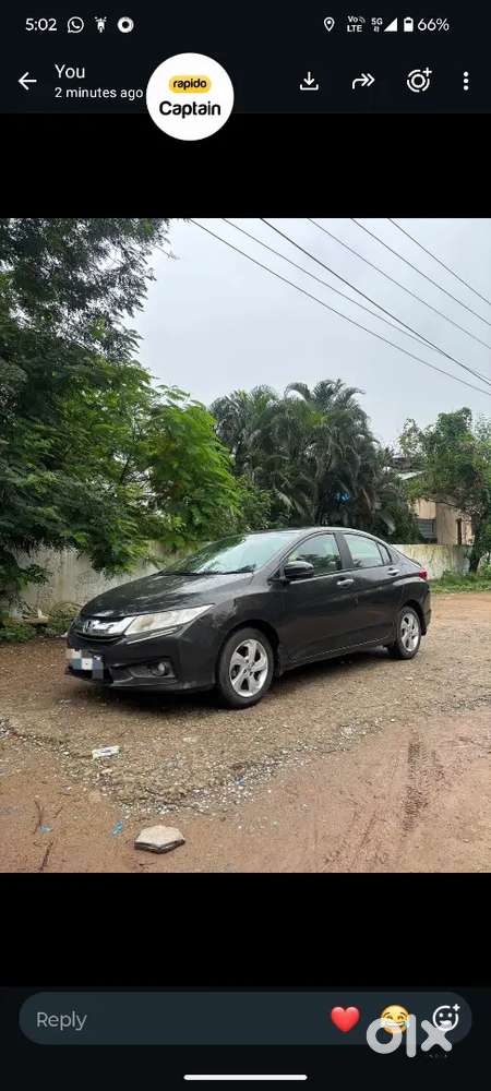 Honda City At Sunroof 2014