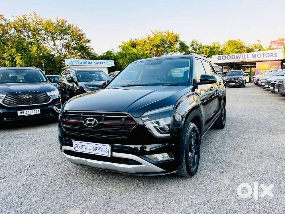 Hyundai Creta 1.5 S Plus Knight Diesel Dual Tone, 2022, Diesel