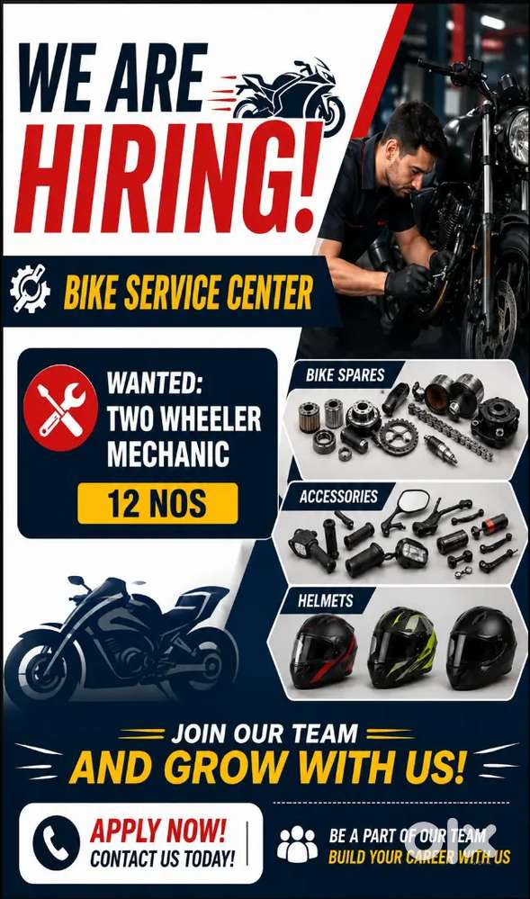 Wanted Two Wheeler Mechanic