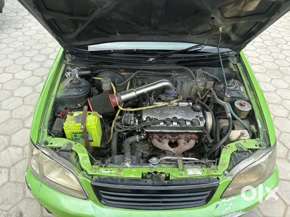 Car Engine Is In Good Condition