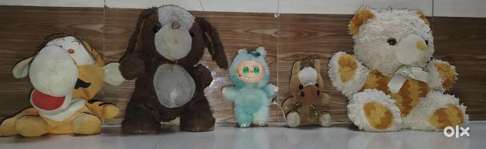 Stuffed toys 5 different types