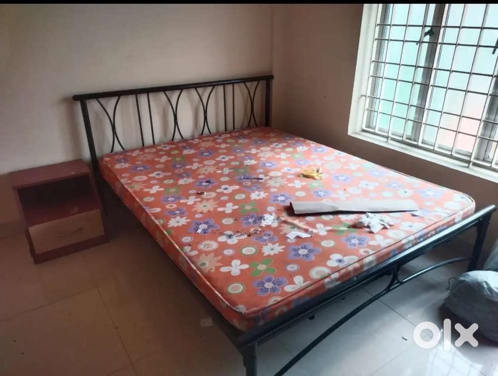 Family Metal Cot and Bed For Sale in punkunnam @ 4,500/-