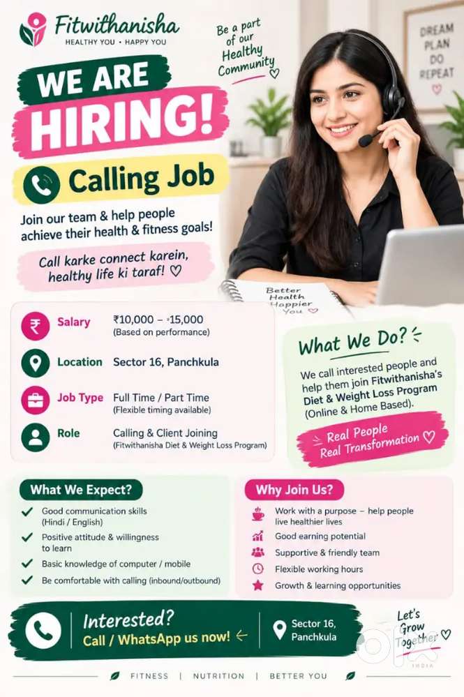 Female Telecaller Required