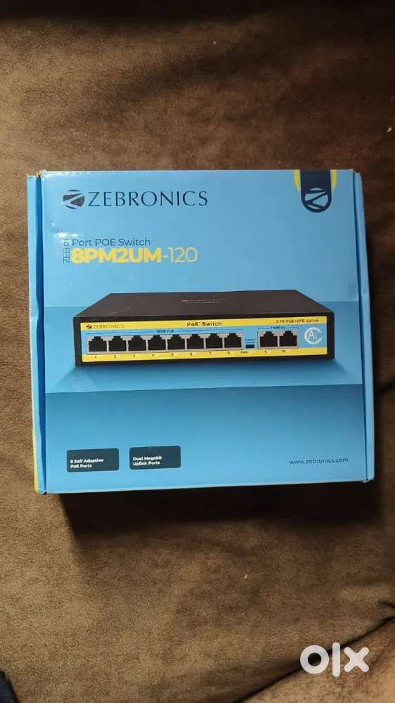 Zebronics POE Switch