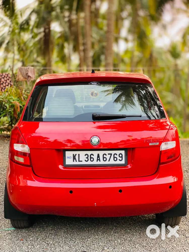 It's Red Colour And Dashboard Is New Like A New Dashboard And Its Ok