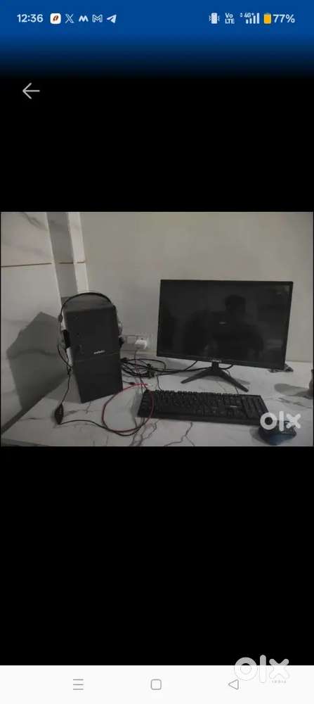 New hai panni bhi nhi utri hai monitar ki 21 in monitar