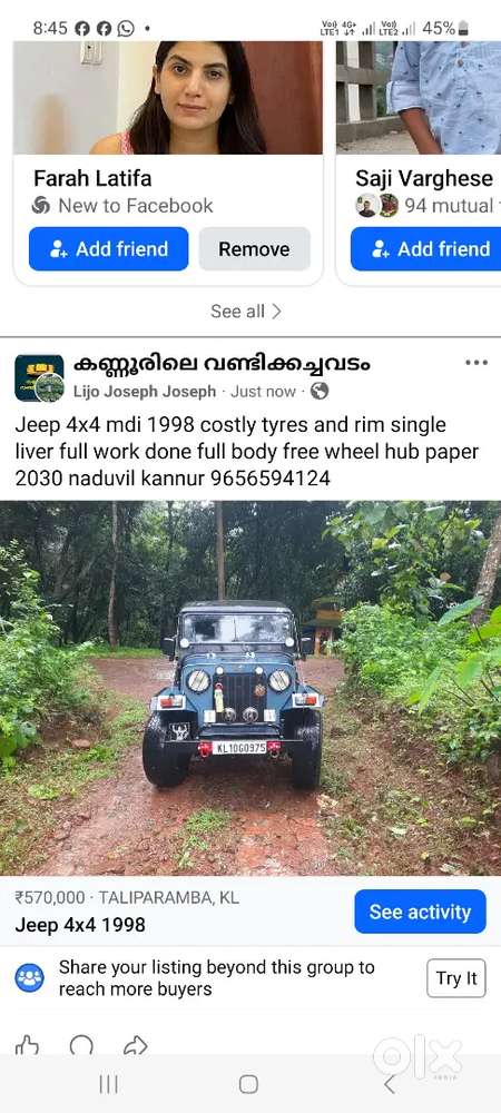 Mahindra Jeep Cl 500 1998
