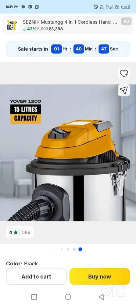 Vaccum cleaner